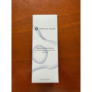 Dermal Elixir Hyaluronic Acid Serum with 2% OTCA 40ml 1.3oz New in Box